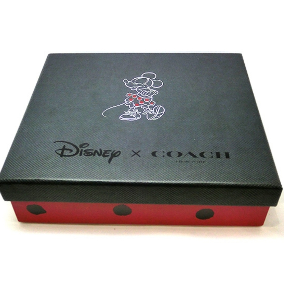 2 x HP🎉💗New Coach Boxed Minnie Mouse Coin Case - Picture 4 of 10